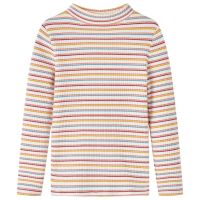 Tricou de copii cu mâneci lungi, ocru, 92