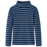 Tricou cu mâneci lungi pentru copii, bleumarin, 116