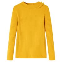 Tricou pentru copii cu mâneci lungi, ocru, 104