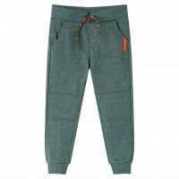 Pantaloni de trening pentru copii, verde închis, 128