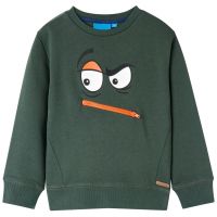 Bluzon pentru copii, verde închis, 92