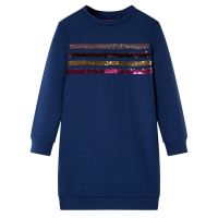 Rochie hanorac pentru copii, bleumarin, 128