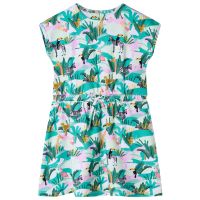 Rochie pentru copii, verde mentă deschis, 128