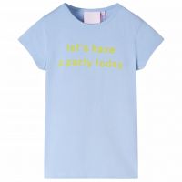 Tricou pentru copii, albastru deschis, 116