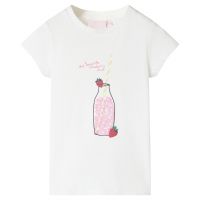 Tricou pentru copii, ecru, 92