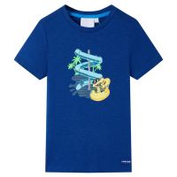 Tricou pentru copii, albastru închis, 92