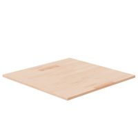vidaXL Blat de masă pătrat, 60x60x1,5 cm, lemn masiv stejar netratat