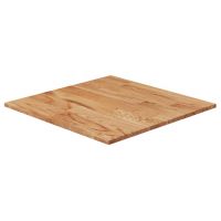 vidaXL Blat masă pătrat maro deschis 40x40x1,5cm lemn stejar tratat