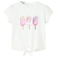 Tricou pentru copii, ecru, 140