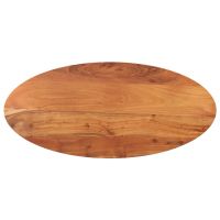vidaXL Blat de masă oval, 100x50x3,8 cm, lemn masiv de acacia