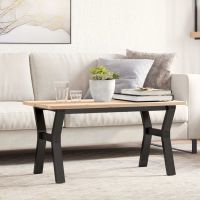 vidaXL Picioare Măsuță de cafea Y-Frame 80x40x43 cm Fontă