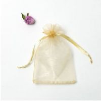 Saci Organza 100 buc aur XL