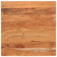 vidaXL Blat de masă, 90x90x2,5 cm, pătrat, lemn masiv de acacia