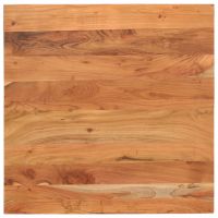 vidaXL Blat de masă pătrat, 80x80x2,5 cm, lemn masiv de acacia