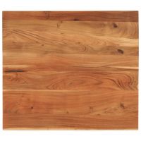 vidaXL Blat de masă, 110x80x2,5 cm, dreptunghiular, lemn masiv acacia