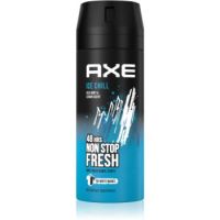Axe Ice Chill spray şi deodorant pentru corp cu o eficienta de 48 h