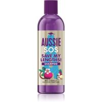 Aussie SOS Save My Lengths! șampon pentru regenerarea părului slab și deteriorat