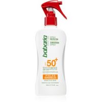 Babaria Sun Sensitive spray solar pentru piele sensibila