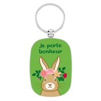 Breloc - Opat - Lapin porte bonheur | Derriere la porte