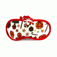 Masca pentru somn - Craciun | Atelierul de Broderie