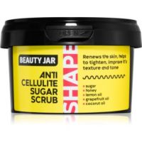 Beauty Jar Shape exfoliant de corp cu zahăr anti-celulită