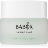 BABOR Skinovage Purifying Cream crema ce ofera luminozitate si hidratare pentru pielea problematica