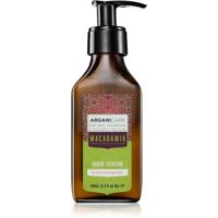 Arganicare Macadamia Hair Serum ser revigorant pentru păr uscat și deteriorat