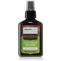 Arganicare Macadamia 10 In 1 Leave-In Hair Repair ingrijire leave-in pentru păr uscat și deteriorat