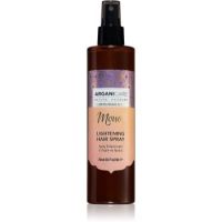 Arganicare Monoi Lightening Hair Spray stralucirea pielii pentru păr