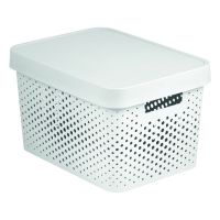 Cutie de depozitare Curver Holes, alb