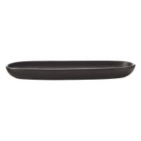 Farfurie din ceramică pentru servire Maxwell & Williams Caviar Baguette, negru