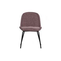 Scaune de dining mov lavandă din catifea 2 buc. Crate – BePureHome