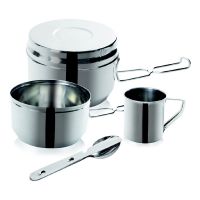 Set 7 vase de camping din inox Orion Track