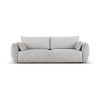 Canapea gri deschis 240 cm Matera – Cosmopolitan Design