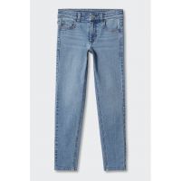 Blugi slim fit cu talie medie