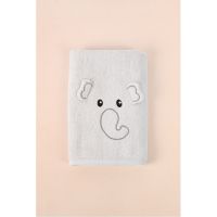 Prosop pentru copii din bumbac gri deschis 50x75 cm Jumbo - Foutastic