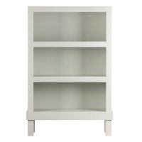 Bibliotecă gri deschis din lemn de pin 107x160 cm Bonk – Basiclabel