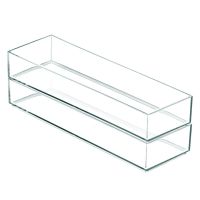 Organizator stivuibil iDesign Clarity, 30,5 x 10 cm