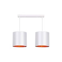 Lustră albă 20x54 cm Atlanta – Candellux Lighting