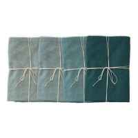 Set 4 șervețele textile Really Nice Things Turquoise, 43 x 43 cm