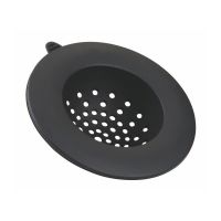 Sită din silicon pentru chiuvetă iDesign, negru