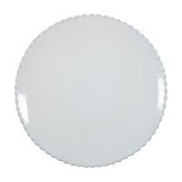 Farfurie din gresie ceramică Costa Nova Pearl, ⌀ 28 cm, alb