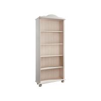 Bibliotecă din lemn de pin Støraa Ella, alb
