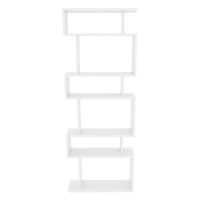 Bibliotecă albă 60x160 cm Bates – Kalune Design