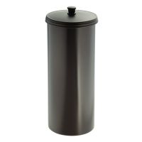 Suport pentru hârtie igienică iDesign Kent, înălțime 39 cm, bronz