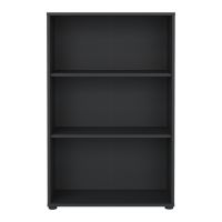 Bibliotecă gri antracit 80x124 cm Sign – Tvilum