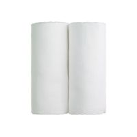 Set 2 prosoape din bumbac T-TOMI Tetra, 90 x 100 cm, alb