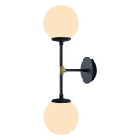 Aplică de perete Squid Lighting Kruva, lungime 58 cm, negru