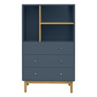 Bibliotecă albastru-închis 80x134 cm Color Living – Tom Tailor