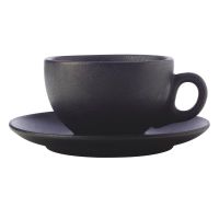 Ceașcă neagră pentru cappuccino din ceramică 250 ml Caviar – Maxwell & Williams